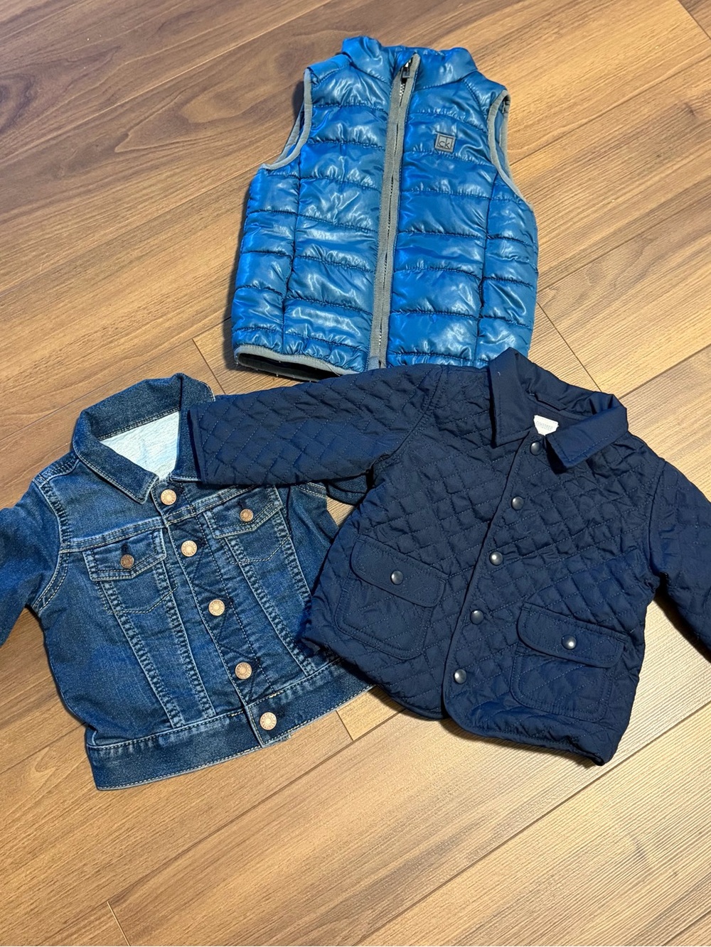 12-18 Months Puffer Vest and Jacket Bundle